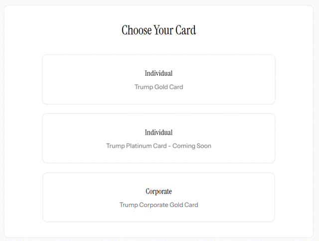 大降价!从500万美元暴降到100万,川普“黄金卡”正式开卖! 留学 第15张 大降价!从500万美元暴降到100万,川普“黄金卡”正式开卖! 留学 第15张
